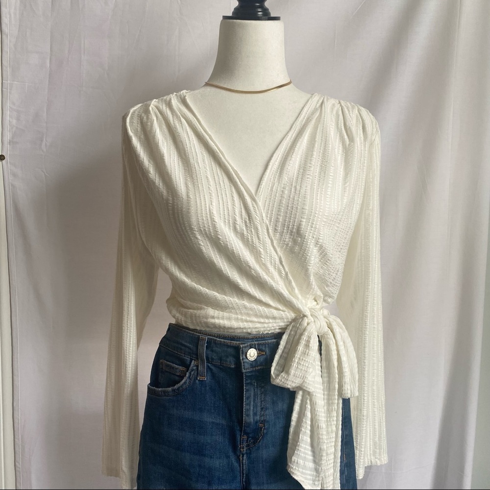 Zara Tie-Front Shirt